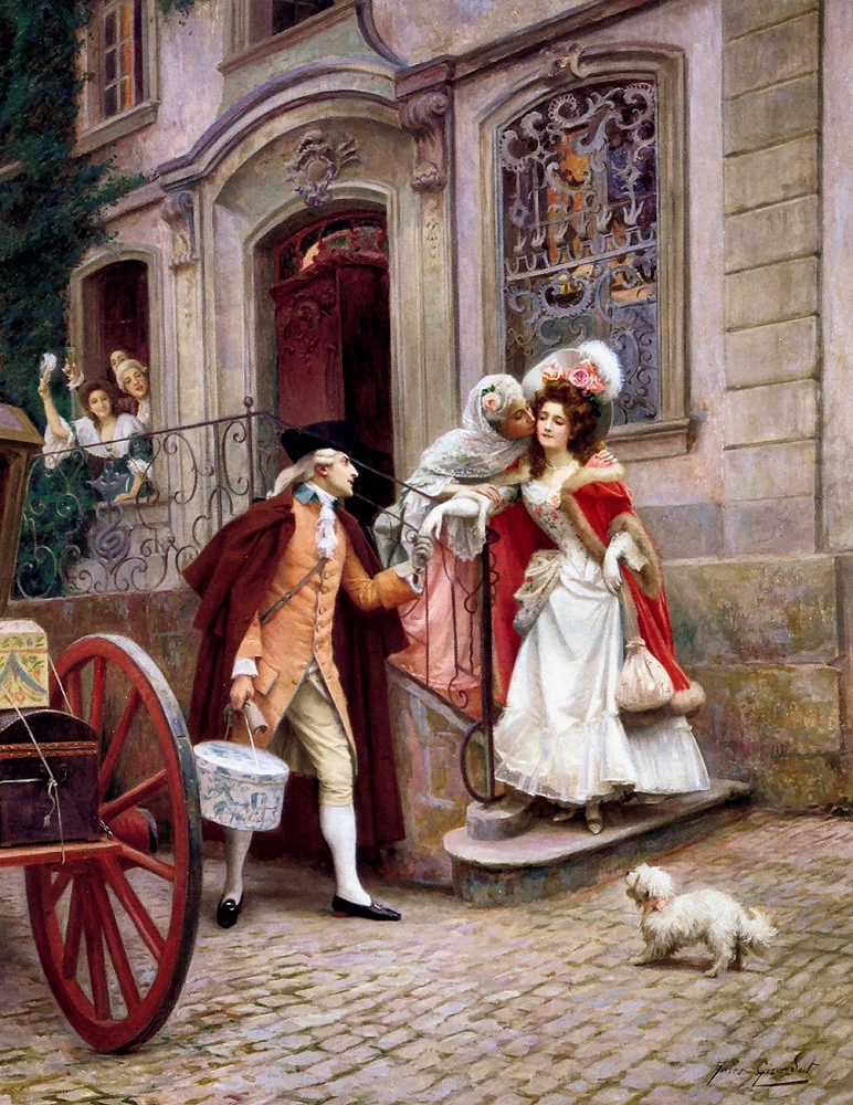 Partenza per la luna di miele
